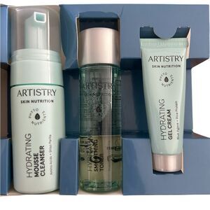 Artistry Skincare Hydrating Mousse Cleanser & Toner & Gel Cream